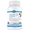 Nordic Naturals Pro Vitamin D3 Gummies, Wild Berry - 120 Gummies - 1000 IU Βιταμίνη D3 - Μεγάλη Γεύση - Υγιή οστά, Mood & ανοσοποιητικό σύστημα Λειτουργία - Μη ΓΤΟ - 120 Υπηρεσίες