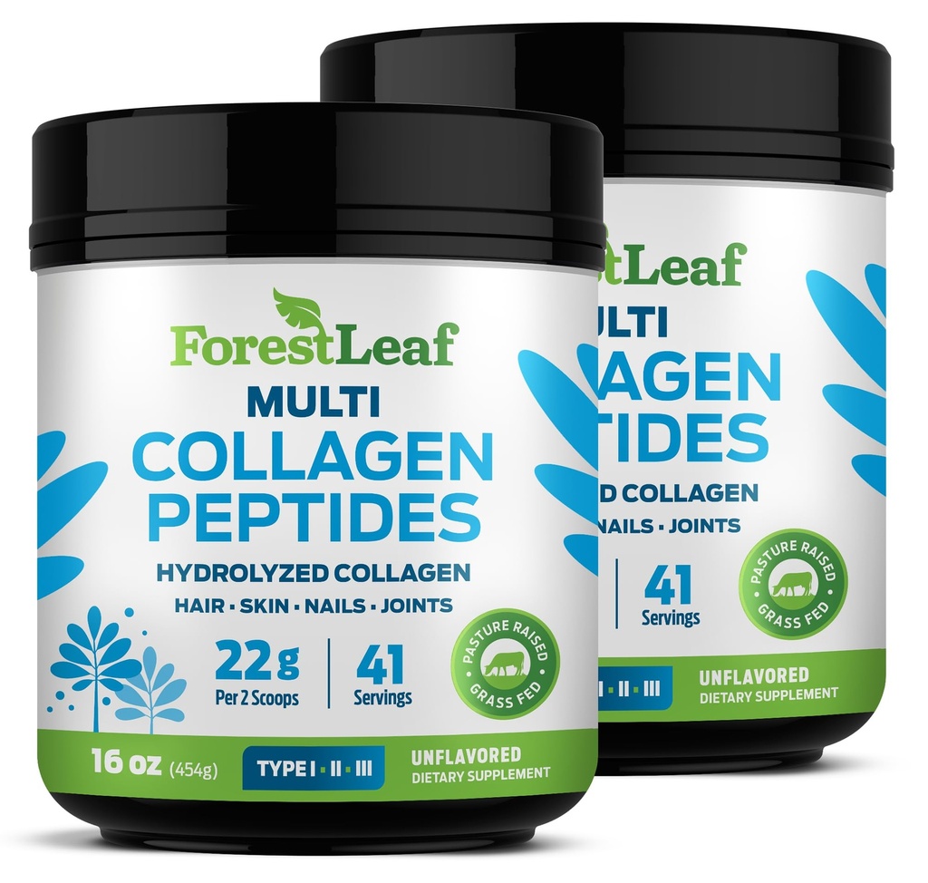 Κολαγόνο Peptides σκόνη Unflavored - Υδρολυμένη Collagen πρωτεΐνη σκόνη τύπου 1, 2 & 3 - Grass Fed Keto Collagen σκόνη για γυναίκες & άνδρες - Ζωτικά μαλλιά, δέρμα, νύχια, αρθρώσεις, ανάκτηση, 11g ανά υπηρεσία