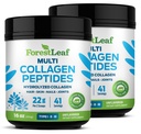 Κολαγόνο Peptides σκόνη Unflavored - Υδρολυμένη Collagen πρωτεΐνη σκόνη τύπου 1, 2 & 3 - Grass Fed Keto Collagen σκόνη για γυναίκες & άνδρες - Ζωτικά μαλλιά, δέρμα, νύχια, αρθρώσεις, ανάκτηση, 11g ανά υπηρεσία