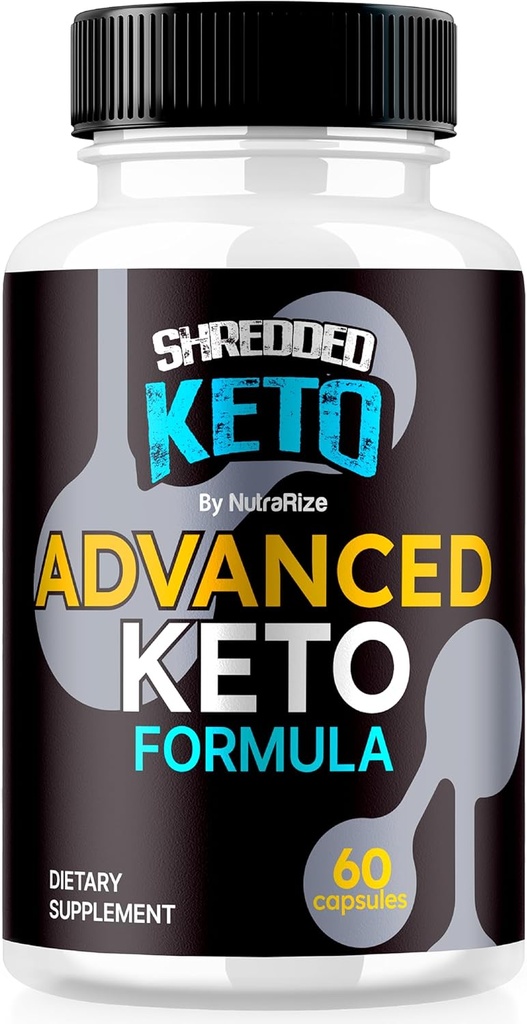 Shredded Keto Pills, Premium Keto Shred Weight Loss Capsules, All Natural Keto Supplement to Support Fitness and Body Goals, Official ShreddedKeto Reviews (60 Capsules)