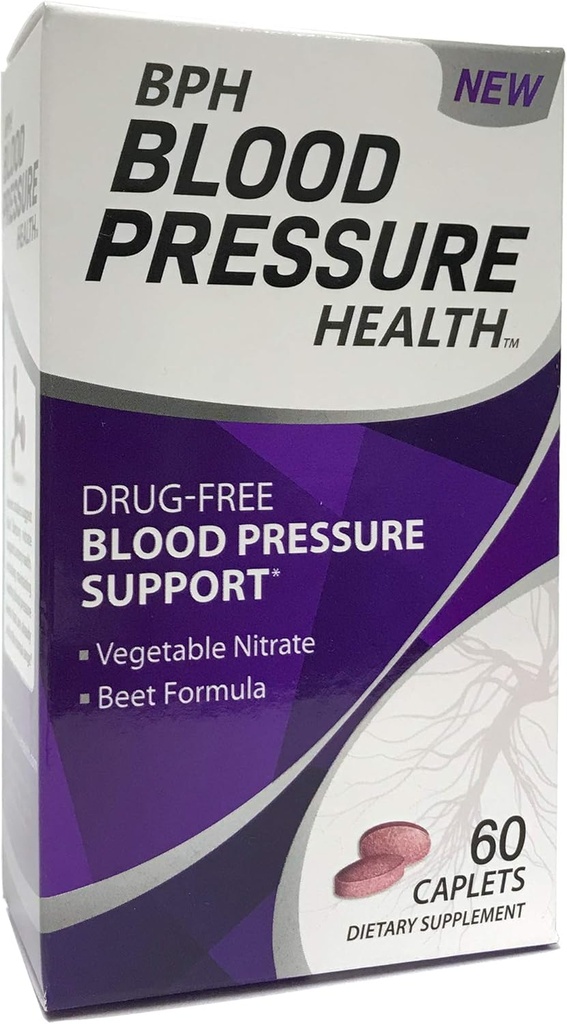 Maintenance Dietary Supplement Caplets, Purple, Beetroot, 60 Count