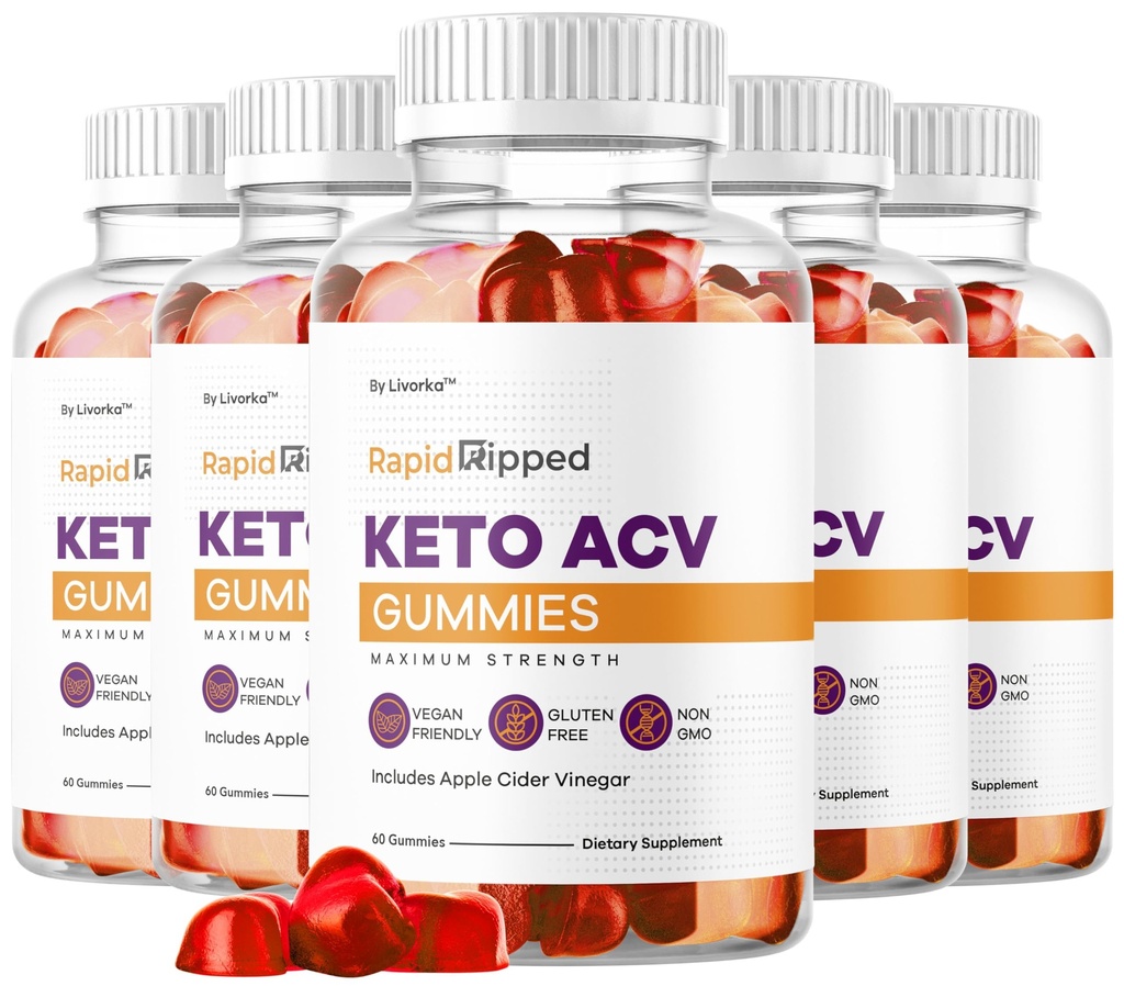 (5 Pack Rapid Ripped Keto ACV Gummies, Keto ACV Ripped Gummies, Ripped Keto ACV Gummies, RapidRipped Keto ACV Gummies, Rapid Ripped, Keto ACV Gummies Rapid Ripped, 300 Gummies for 5 Months