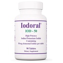 Optimox Iodoral 50 mg - Iodine & Potassium Iodide Supplement for Thyroid & Immune System Support- Non-GMO & Gluten-Free - 90 Servings - 90 Count