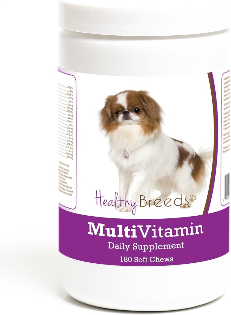 Υγιείς Φυλή Ιαπωνικά Chin Multivitamin Μαλακή Μάσα για τα σκυλιά 180 κόμη