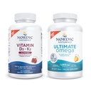 Nordic Naturals Starter Pack - Βιταμίνη D3+K2 Gummies, Ultimate Omega