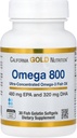 Omega 800 Ultra-Concentrated Omega-3 Fish Oil, μορφή τριγλυκεριδίων kd-pur®, 30 Gelatin Softgels ψαριών (1.000 mg ανά Softgel)