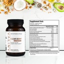 Διαυγές συμπλήρωμα δέρματος με ψευδάργυρο & προβιοτικά για ενήλικες – Υποστηρίζει ορμονική ακμή, Breakouts & Rosacea – χάπια ακμής για καθαρότερη σύνθεση – Anirva ClearDerm