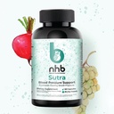 Συμπληρώματα Υποστήριξης Πίεσης Αίματος, Παραγωγή οξειδίου του αζώτου, Υποστήριξη Ροής Αίματος, Εκχύλισμα Σπαταριού Ενεργειακών Σταφυλών & Σκόνη Ρίζας Μπητ. 60 Κάψουλες.