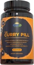 The Curry Pill - 90 Count Dietary Supplement with High-Curcumin Turmeric, Σκόρδο, Τζίντζερ, Καγιέν και Μαύρο Πιπέρι