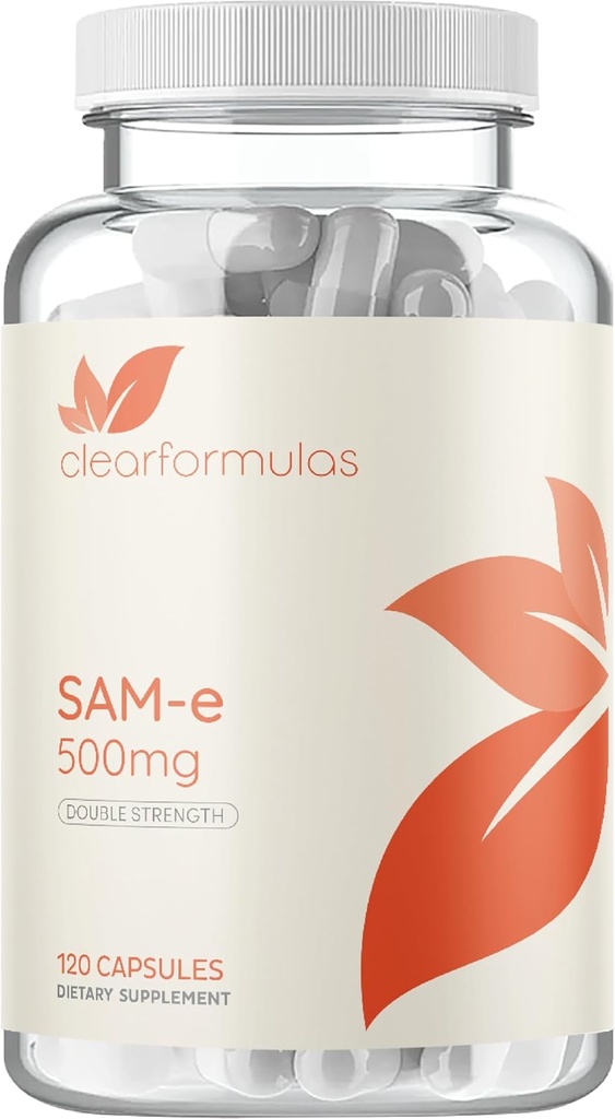 Βιοενεργό SAM-e 500mg - συμπλήρωμα SAM-e υψηλής αντοχής με βιολογικά ενεργό μορφή S,S για υποστήριξη ήπατος και διάθεσης - Vegan Non-GMO συντηρητικό δωρεάν - Κατασκευάζεται στις ΗΠΑ (120 εξυπηρετούν)