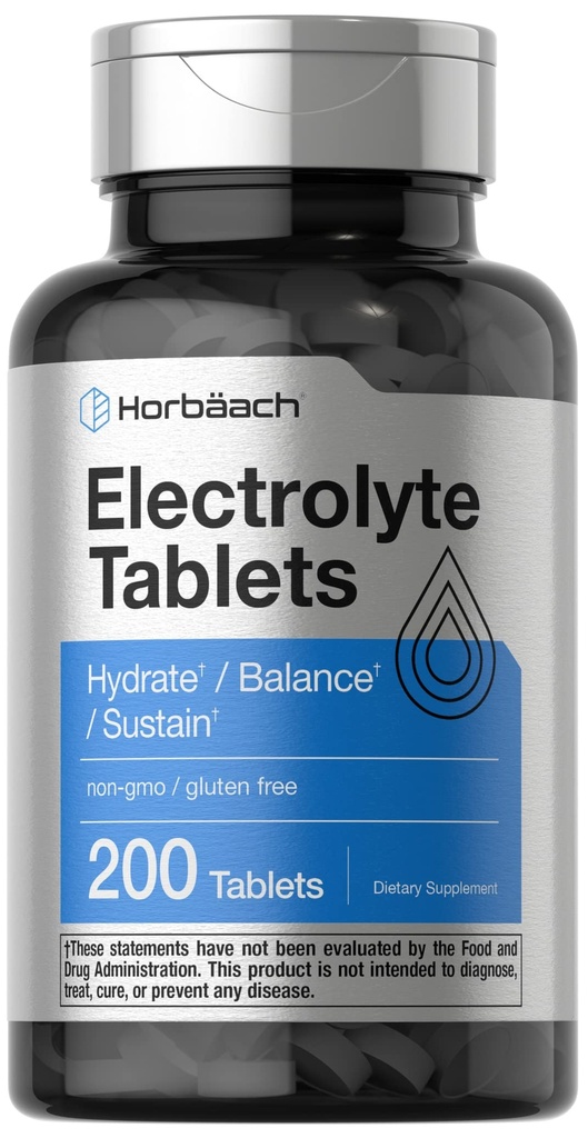 Horbäach Ηλεκτρολυτικά Δισκία 