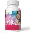 FeMi-12, Helps Alleviate Women's Monthly Period Disforts & Supports Normal Menstugation (60 Κάψουλες)