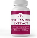 PURE αρχικά ΣΥΣΤΑΤΙΚΑ Schisandra Extract, (100 κάψουλες) Πάντα καθαρό, χωρίς πρόσθετα ή πληρωτικά, Εργαστήριο Επαληθευμένο