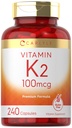 Συμπλήρωμα καρλυλικής βιταμίνης K2 100 mcg 