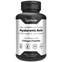 Naturalis Hyaluronic Acid 200mg, 10x Καλύτερη Απορρόφηση Εξαιρετικά χαμηλό μοριακό βάρος με κολλαγόνο, Βιοτίνη, Σελήνιο & Βιταμίνη E 