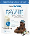 JAYROBB Vanilla Egg White Protein 24 oz, 1.5 Pound Bag