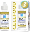 Cellfood SAM-e Liquid Formula+ - 1 fl oz, Συσκευασία 2 - Ευκολότερη απορρόφηση & Καλύτερη βιοδιαθεσιμότητα - Χωρίς γλουτένη, Μη ΓΤΟ - Εξηνταήμερη προμήθεια