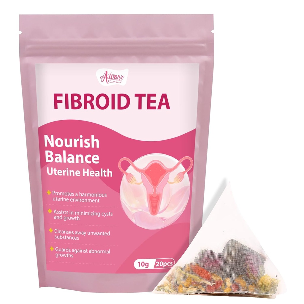 Auranic Fibroid Tea to Shrink Ovarian Cysts, Φυσική θεραπεία για τις γυναίκες Πάρτε έγκυος γρήγορα, Womb Detox & Uterus Cleanse, Ρυθμιζόμενος Menstural Cycle, Γυναίκα γονιμότητα ορμονική ισορροπία