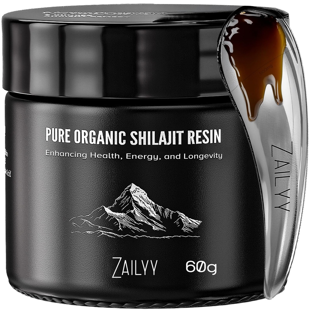 Pure Himalayan Organic Shilajit Resin Supplement 80g 