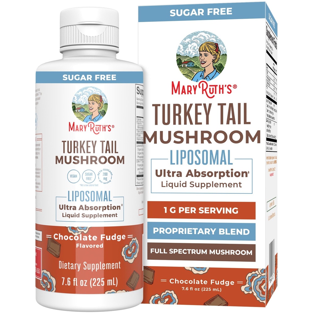 MaryRuth Organics Turkey συμπλήρωμα μανιταριών ουράς 