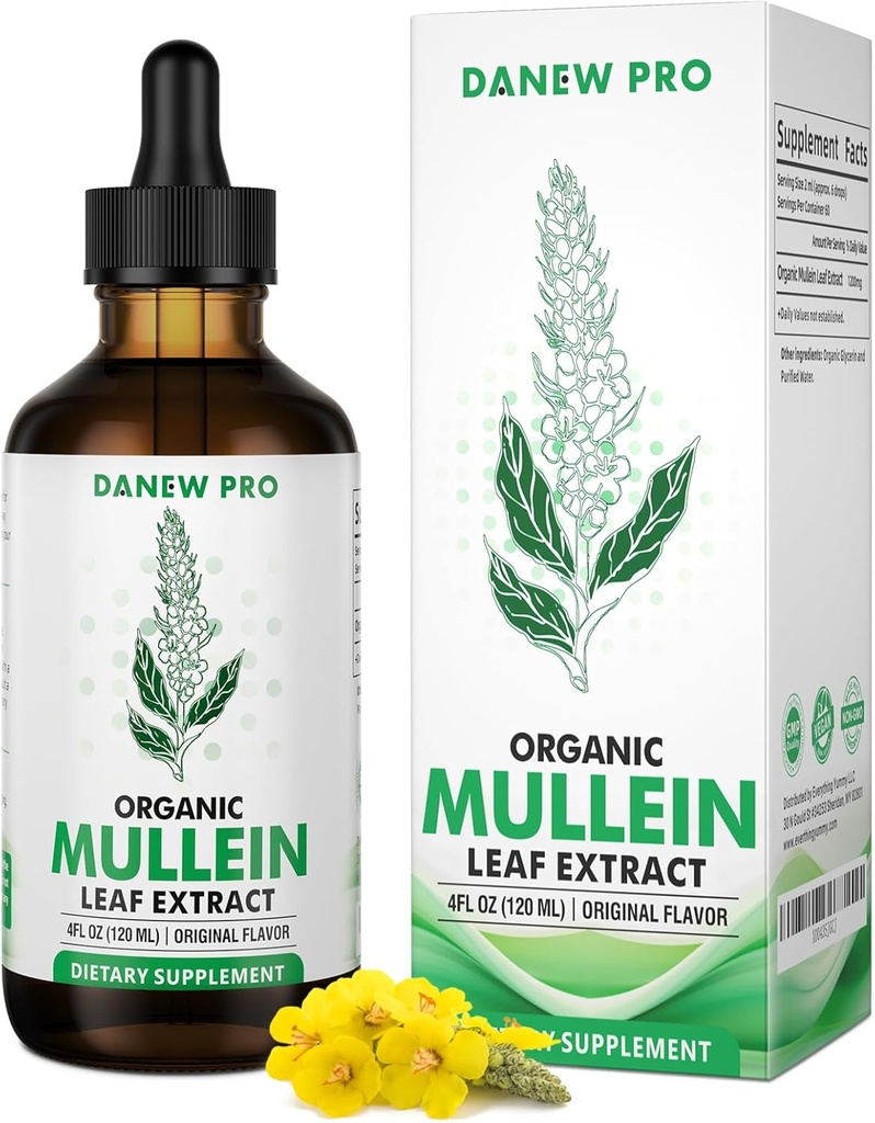 εκχύλισμα φύλλων Mullein - 4oz