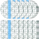 50 Pieces Waterproof Adhesive Bandages Transparent Stretch Bandages Protective Clear Films Dressing Tattoo Cover Dressing Tapes for Shower Swimming(4 x 4 Inch)