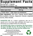 Best Naturals Alpha Lipoic Acid 300 mg & Magnesium Glycinate 425 mg