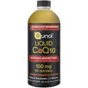 Qunol Liquid CoQ10 100mg, Superior Απορρόφηση Φυσική Συμπληρωματική μορφή του συνένζυμου Q10, Αντιοξειδωτικό για την υγεία της καρδιάς, Πορτοκαλί Ανανάς Γεύση, 60 Σερβιέτες, μπουκάλι 20,3 oz
