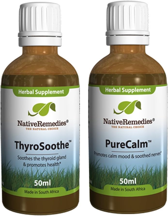 Native Remedies ThyroSoothe και PureCalm ComboPack