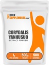 BulkSupplements.com Corydalis Extract Powder - Corydalis Root Extract, Βότανο συμπλήρωμα - Vegan & Gluten Free, 1g ανά Σερβίρισμα, 500g (1,1 lbs) (Συσκευασία των 1)