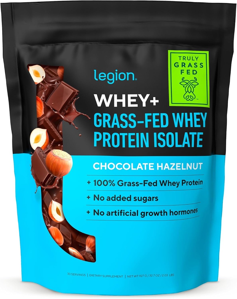 ΝΟΜΟΛΟΓΙΑ Whey+ Πρωτεϊνη Whey Isolate from Grass Fed Cows - Whey Protein Isolate σκόνη χαμηλής θερμίδων, μη-GMO, Χωρίς ζάχαρη, Λακτόζη και χωρίς γλουτένη, Όλες οι φυσικές πρωτεΐνες σκόνη για άνδρες και γυναίκες, 30 σερβιέτες