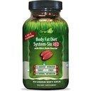 Irwin Naturals Body Fat Diet System-Six RED - 72 Liquid Soft-Gels, 6-σε-1 Formula for Weight Management with Nitric Oxide Booster - 24 Total Services