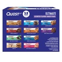 Quest Διατροφή Ultimate Pack Protein Bars, Υψηλής πρωτεΐνης, χαμηλής υδατανθράκων, χωρίς γλουτένη, Keto φιλικό, 12 κόμης