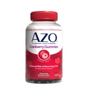 AZO Cranberry urinary Tract Health Gummies Dietary Supplement 2 Gummies = Χυμός glass Cranberry Helps Cleanse Protect Natural Berrylicious Flavor Gummies, Non-GMO, 40 Count