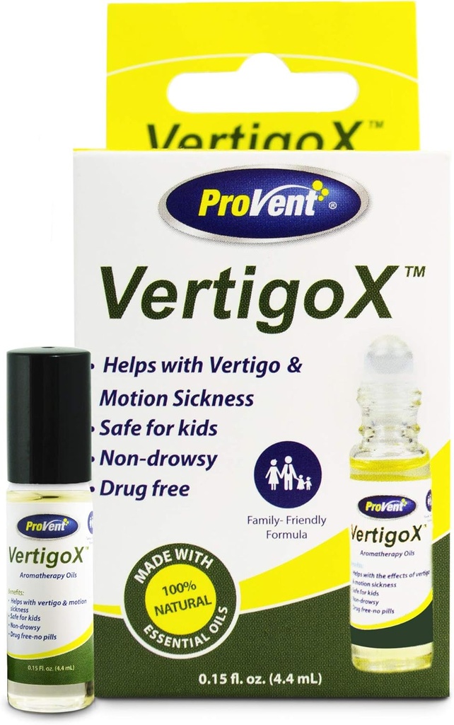 Provent Vertigo X λάδι ανακούφισης, 0.15 ουγγιά