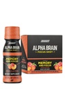 ONNIT Alpha Brain Focus Shot, Ροδάκινο Γεύση, Nootropic Dietary συμπλήρωμα ποτό που υποστηρίζει την ενέργεια, εστίαση, και Mood, IGENTM μη-GMO δοκιμαστεί, 2,5 fl oz, 6 κόμης