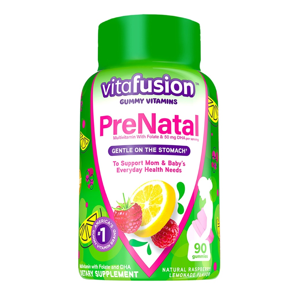 Pre-Seed Fertility Lubricant and vitafusion 90 Count Prenatal Gummy Vitamins with Folate, DHA, and Essential Nutrients for Pregnancy Health