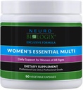 Neuro biologix Women's Essential Multi by Neurobiologix (90 Κάψουλες) - Once Daily Women's Multivitamin with Iron 