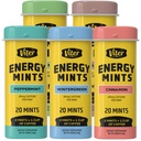 Viter Energy 40mg Μέντες καφεΐνης - Χωρίς ζάχαρη, Β Βιταμίνες, Vegan, Ενισχύει γρήγορη ενεργοποίηση Alert Focus, καφεΐνη Nootropic χάπια συμπλήρωμα (Varietie Flavors, 20pcs, 5 Pack, 100pcs Σύνολο)