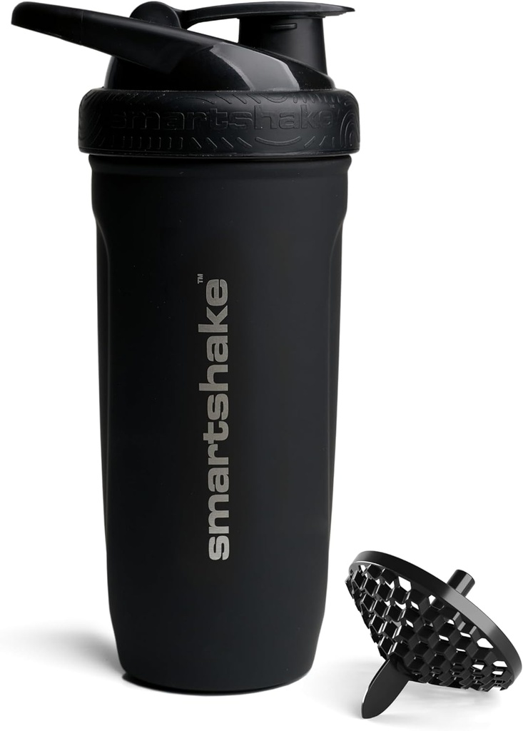 Smartshake Reforce Stainless Steel Protein Shakeer Μπουκάλι - Μη μονωμένο Unisex Gym Bottle 