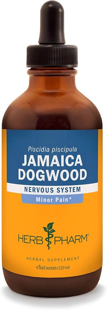 Βότανο Pharm Τζαμάικα Dogwood υγρό εκχύλισμα για τον μικρό πόνο - 4 ουγγιά