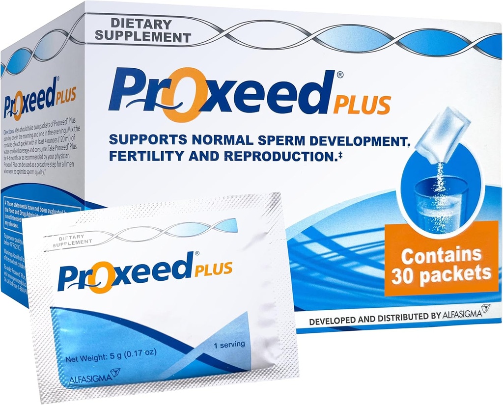 Proxeed Plus - Male Fertility Supplement - 30 Count (Pack of 1)