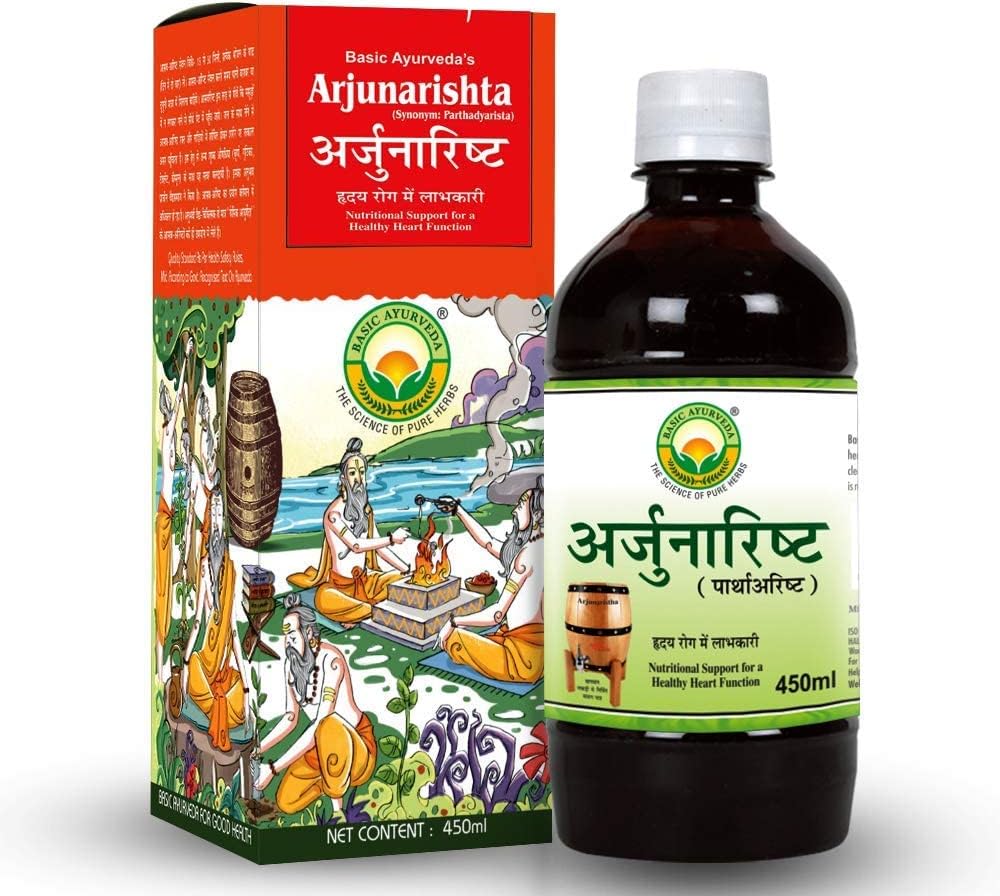 Honoly Basic Ayurveda Arjunarishta Syrup 