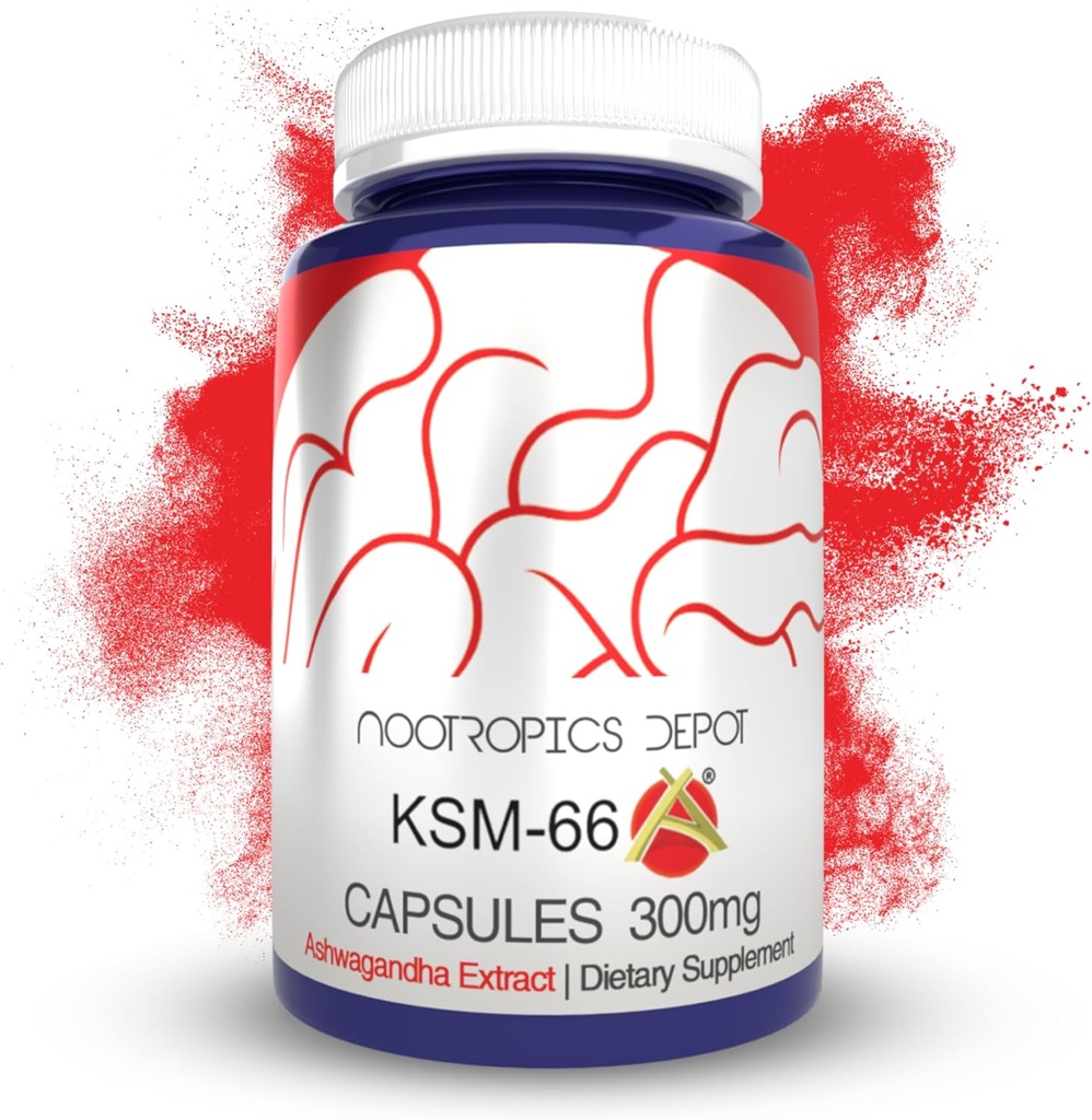 Nootropics Depot KSM-66 Ashwagandha Κάψουλες 