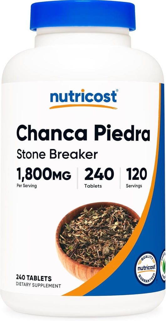 Nutricost Chanca Piedra Extract - Stone Breaker - 240 δισκία, 1800mg ανά υπηρεσία, 120 σέρβις ανά μπουκάλι