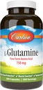 Carlson - L-Glutamine, Free- Form Amino Acid, 750 mg, Παραγωγή Μυϊκού Ιστού, 300 Κάψουλες