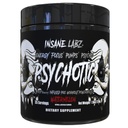 Insane Labz Psychotic Black Edition Mid Simulant Pre Workout Powder, Ενεργειακές Αντλίες Εστίασης, Φορτωμένο με Createine Beta Alanine Taurine Τροφοδοτημένη από AMPiberry, 35 Σερβιέτες (Watermelon)