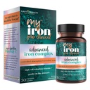 MyIron ProClinical by Purity Products - Σιδήρος (Ferous Bisglycinate Chelelate) + Βιταμίνη C (PureWay-C) - Απαλό στο στομάχι - Ελεγχόμενη απορρόφηση - Προάγει υγιή ερυθρά αιμοσφαίρια - 30 κόμη (1)