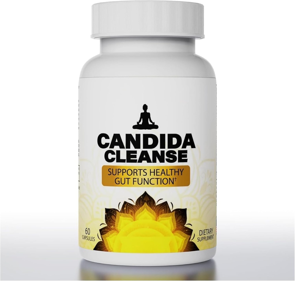 Candida Cleanse- Gut & Colon υποστήριξη, Advanced Probiotic & Herbal Formula
