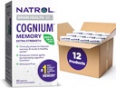 Natrol Standard Cognium Extra Strength, Λευκό, 60 Count (πακέτο των 12)